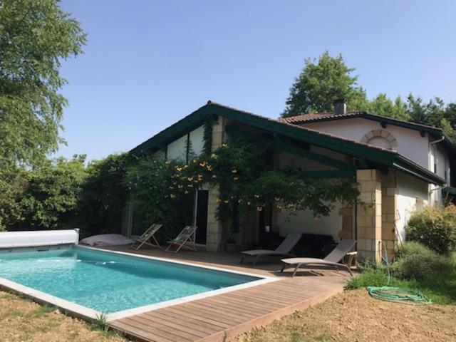 Belle Villa Basque Avec Piscine Et Jardin De 3000M2 Saint-Jean-de-Luz Exterior foto